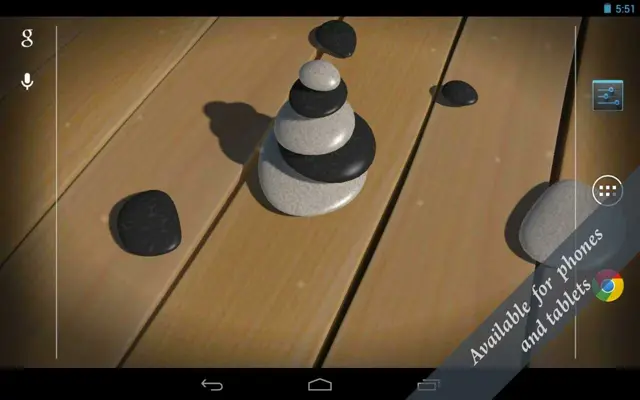 3D Zen Stones Free android App screenshot 0