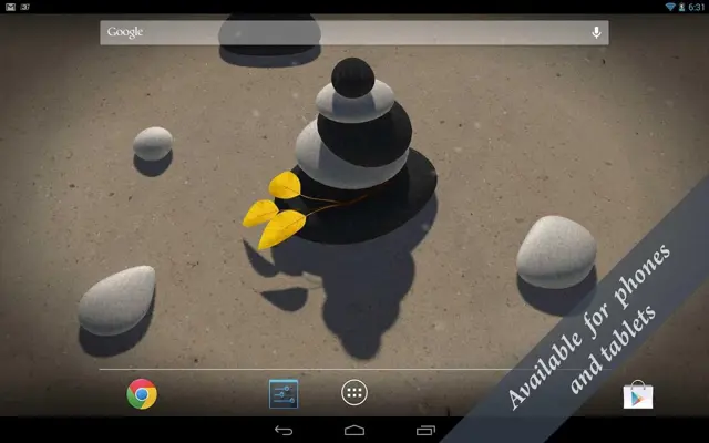 3D Zen Stones Free android App screenshot 1