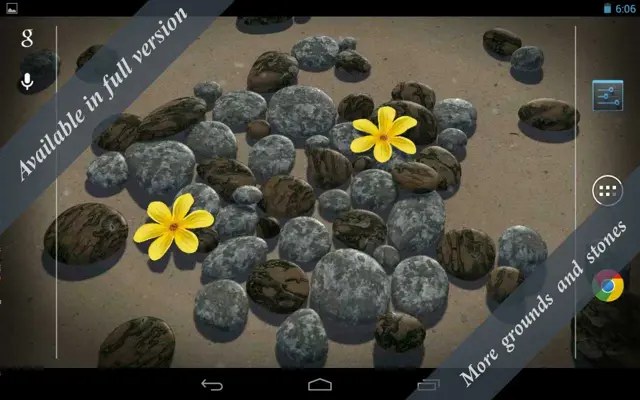 3D Zen Stones Free android App screenshot 3